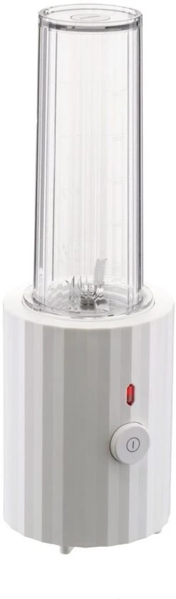 Alessi Smoothie Blender Plisse - Wit - 380 W - Door Michele De Lucchi - MDL17 W -Speciaalzaken Voor Keukengerei 0013 MDL17 W 02 1x1 300dpi 1250pxl