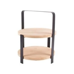 Gusta Etagere / Serveertoren - Bamboe - 27 Cm - 2-laags
