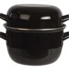 Cosy & Trendy Mosselpan - Zwart - ø 20 Cm / 3.3 Liter -Speciaalzaken Voor Keukengerei 116992