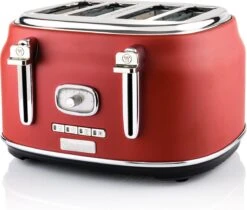 Westinghouse Retro Waterkoker + Broodrooster 4 Sleuven + Blender - Rood -Speciaalzaken Voor Keukengerei 1200x1021 3