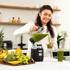 Westinghouse Retro Waterkoker + Broodrooster 4 Sleuven + Blender - Zwart -Speciaalzaken Voor Keukengerei 1200x1200 167