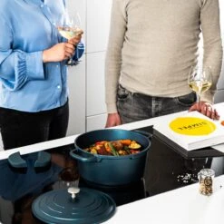 Westinghouse Pannenset Performance (Braadpan + Hapjespan) ø 28 Cm - Blauw - Inductie En Alle Andere Warmtebronnen -Speciaalzaken Voor Keukengerei 1200x1200 25