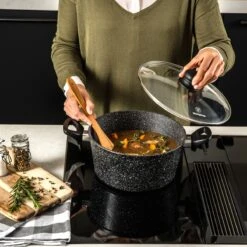 Westinghouse Pannenset Black Marble (Braadpan ø 24 Cm + Steelpan ø 18 Cm) - Inductie En Alle Andere Warmtebronnen -Speciaalzaken Voor Keukengerei 1200x1200 66