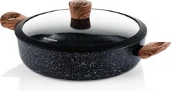 Westinghouse Pannenset Marble Wood (Braadpan + Hapjespan) ø 28 Cm - Inductie En Alle Andere Warmtebronnen -Speciaalzaken Voor Keukengerei 1200x640