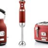 Westinghouse Retro Waterkoker + Broodrooster 4 Sleuven + Staafmixer - Rood -Speciaalzaken Voor Keukengerei 1200x706 1