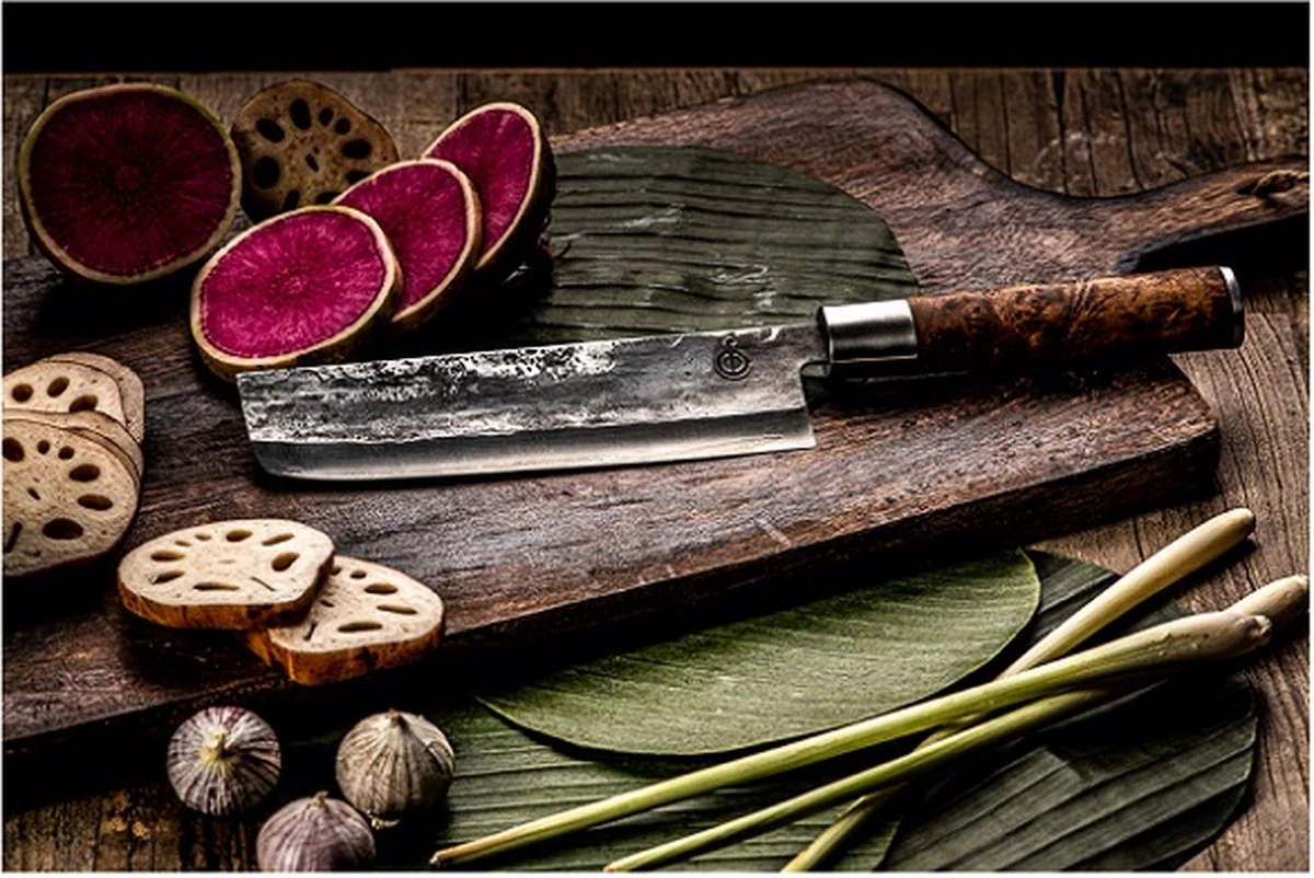 Forged Hakmes VG10 17.5 Cm 4 Forged Hakmes VG10 17.5 Cm - Afbeelding 2