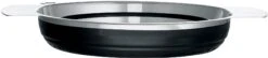 Rosle Vergiet - RVS / Siliconen - ø 24 Cm - Opvouwbaar -Speciaalzaken Voor Keukengerei 16124 02 Seiher faltbar schwarz 24cm