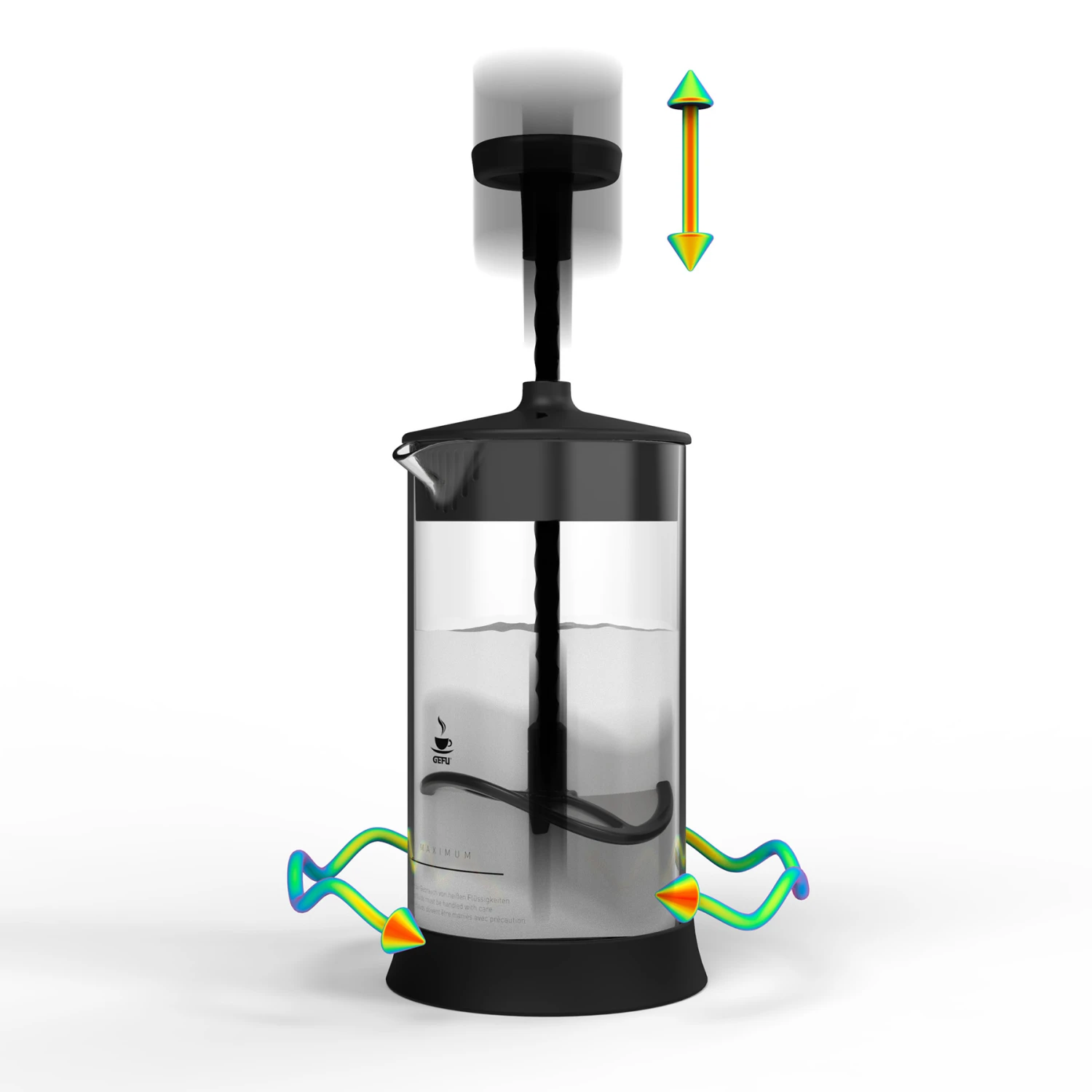 Gefu Melkopschuimer Antonio 270 Ml 5 Gefu Melkopschuimer Antonio 270 Ml - Afbeelding 3