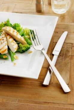 Amefa Dessert- & Ontbijtvork Moderno - 2 Stuks -Speciaalzaken Voor Keukengerei 1923 Moderno sfeer20staand HR1 7