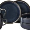 Villeroy & Boch Serviesset Crafted - Denim Blauw - 6-delig / 2 Personen