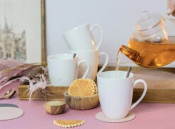 Jay Hill Ontbijtborden Saba ø 23 Cm - New Bone Porselein - 4 Stuks -Speciaalzaken Voor Keukengerei 2 saba 9