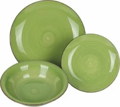 Villa D'Este Serviesset Baita - Greenery - 12-delig / 4 Personen -Speciaalzaken Voor Keukengerei 2191636 d