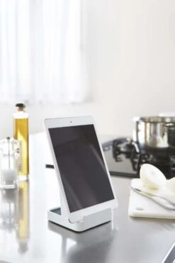 Yamazaki Lepelhouder Tower Wit -Speciaalzaken Voor Keukengerei 2248 20WH 2003 1000x