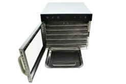 Wartmann Voedseldroger - 6 Laags - Zilver - WM-2206 DH -Speciaalzaken Voor Keukengerei 270236.IN04