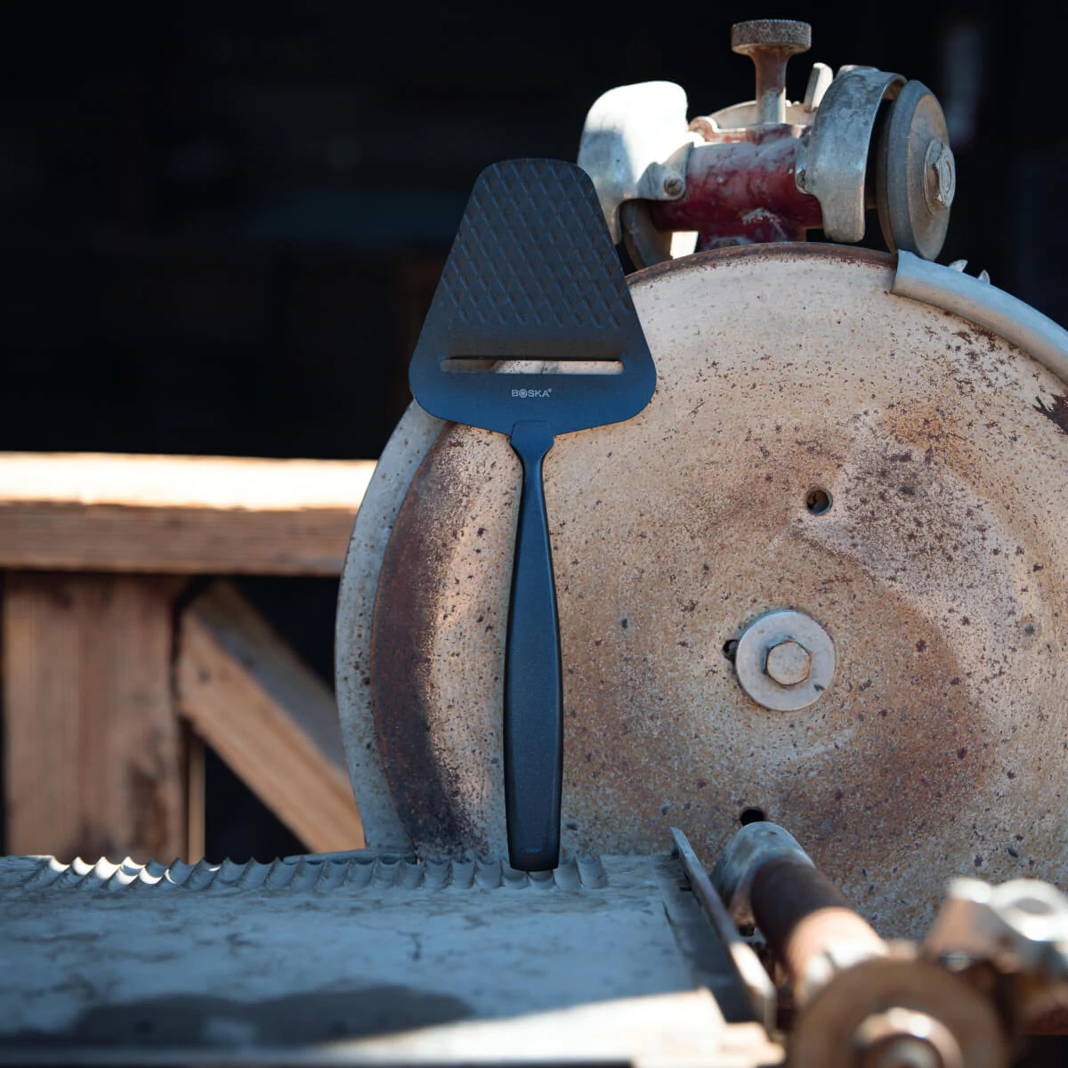 Boska Kaasschaaf Monaco+ Zwart 7 Boska Kaasschaaf Monaco+ Zwart - Afbeelding 5