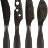 Boska Kaasmessenset Mini Monaco+ Zwart 1 Boska Kaasmessenset Mini Monaco+ Zwart -Speciaalzaken Voor Keukengerei 307088 BOSKACheeseKnifeSetMiniMonaco Black 1