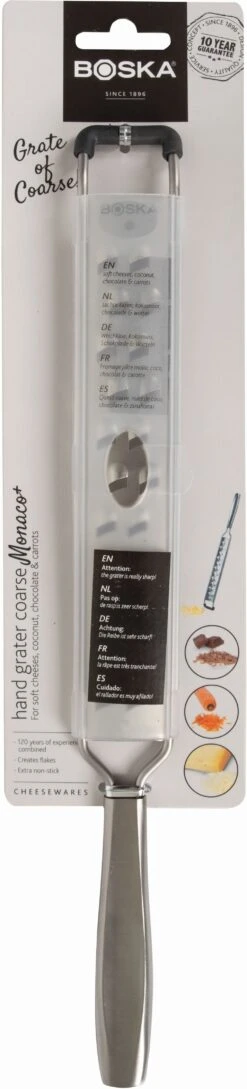 Boska Rasp Grof Monaco+ 9 Boska Rasp Grof Monaco+ -Speciaalzaken Voor Keukengerei 307110 handgrater coarse monaco