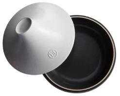 Emile Henry Tajine Delight - Zwart / Wit - Inductie - ø 33.5 Cm / 4 Liter -Speciaalzaken Voor Keukengerei 3289317766329 4