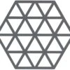 Zone Denmark Pannenonderzetter Triangles - Cool Grey - 16 X 14 Cm -Speciaalzaken Voor Keukengerei 330226 high