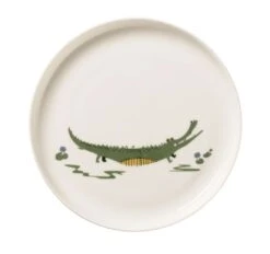 ASA Selection Kinderservies Kids Croco Krokodil 5-delig -Speciaalzaken Voor Keukengerei 38951314 kindergeschirr krokodil teller tabletop