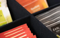 Sakura Tea Theedoos - Hout - 6-vaks - Met Fluweel - 24 X 16 Cm -Speciaalzaken Voor Keukengerei 4 detail 6 en 9 8