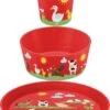 Koziol Kinderservies Connect Farm 3-Delig -Speciaalzaken Voor Keukengerei 4002942547274