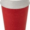 Koziol Thermosbeker Iso To Go Organic Red 400 Ml -Speciaalzaken Voor Keukengerei 4002942548080