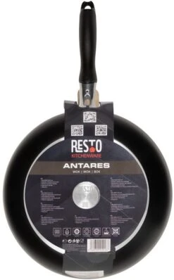 Resto Kitchenware Wokpan Antares - ø 28 Cm - Standaard Anti-aanbaklaag -Speciaalzaken Voor Keukengerei 4260709010137 1
