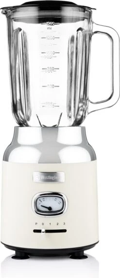 Westinghouse Retro Waterkoker + Broodrooster 4 Sleuven + Blender - Wit -Speciaalzaken Voor Keukengerei 520x1200 5