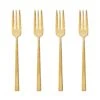 Sambonet Gebaksvorkjes Rock Goud 6 Stuks -Speciaalzaken Voor Keukengerei 52762GA5