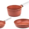 Westinghouse Pannenset Performance (Koekenpan ø 24 En 28 Cm + Steelpan ø 18 Cm) - Rood - Inductie En Alle Andere Warmtebronnen -Speciaalzaken Voor Keukengerei 550x318