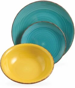 Villa D'Este Serviesset Baita 2 Intensita Doppia - 18-delig / 6 Personen -Speciaalzaken Voor Keukengerei 5907302 m