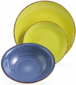 Villa D'Este Serviesset Baita 2 Intensita Doppia - 18-delig / 6 Personen -Speciaalzaken Voor Keukengerei 5907302 n