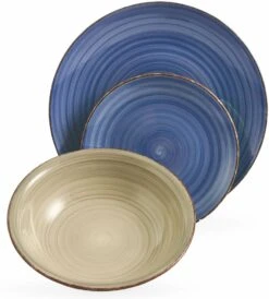 Villa D'Este Serviesset Baita 2 Intensita Doppia - 18-delig / 6 Personen -Speciaalzaken Voor Keukengerei 5907302 o