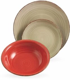 Villa D'Este Serviesset Baita 2 Intensita Doppia - 18-delig / 6 Personen -Speciaalzaken Voor Keukengerei 5907302 p