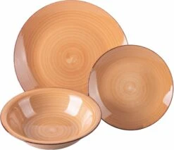 Villa D'Este Serviesset Baita - Chocolate - 12-delig / 4 Personen -Speciaalzaken Voor Keukengerei 5911820 c