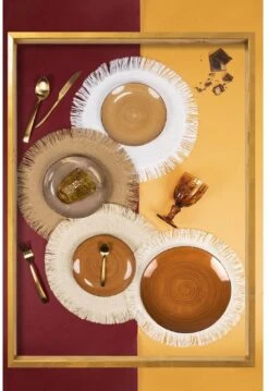 Villa D'Este Serviesset Baita - Chocolate - 12-delig / 4 Personen -Speciaalzaken Voor Keukengerei 5911820a