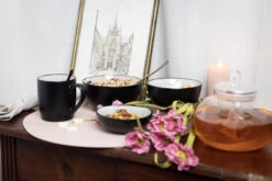 Studio Tavola Mokken Kos 350 Ml - 6 Stuks -Speciaalzaken Voor Keukengerei 7 St Koffieset Kos 1