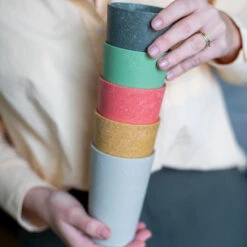 Koziol Bekers Connect Bruin 350 Ml - 2 Stuks -Speciaalzaken Voor Keukengerei 7022 5141 connect cup all 1 os1