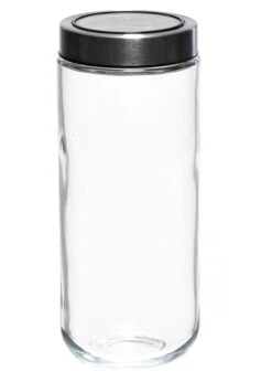 Sareva Voorraadpot - Glas / RVS Deksel - ø 8 Cm / 1 Liter -Speciaalzaken Voor Keukengerei 7061114577782 2