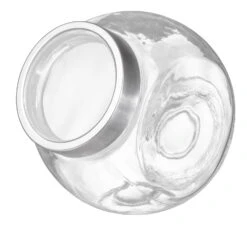Sareva Voorraadpot / Snoeppot - Glas / RVS Deksel - 2.2 Liter -Speciaalzaken Voor Keukengerei 7061118446343 1 1