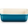 Le Creuset Ovenschaal Heritage - Deap Teal - 19 X 14 Cm / 1.1 Liter -Speciaalzaken Voor Keukengerei 71102196420001