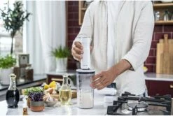 Zwilling Staafmixer Enfinigy - 800 W - 9 Snelheden - Zilver/Wit -Speciaalzaken Voor Keukengerei 750060053