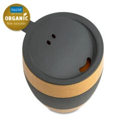 Koziol Koffiebeker Aroma To Go Grijs 400 Ml -Speciaalzaken Voor Keukengerei 7589701 2 bio circular