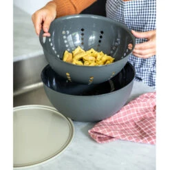 Koziol Vergiet Palsby Kunststof Grijs ø 29 Cm -Speciaalzaken Voor Keukengerei 7808 7807 palsby l 701 1 os