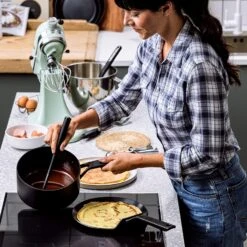 KitchenAid Steelpan Classic Forged - ø 16 Cm / 1.5 Liter - Keramische Anti-aanbaklaag 9 KitchenAid Steelpan Classic Forged - ø 16 Cm / 1.5 Liter - Keramische Anti-aanbaklaag -Speciaalzaken Voor Keukengerei 813CAuPQxL. AC SL1500