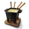 Boska Fondueset - 4 Personen - Zwart -Speciaalzaken Voor Keukengerei 853529 BOSKATapasFondueNeroL 3 2400x 1