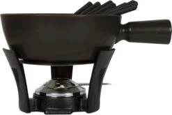 Boska Fondueset Nero - 8 Personen - Zwart - 2.2 Liter -Speciaalzaken Voor Keukengerei 853549 fondue cheese 1