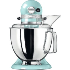 KitchenAid Keukenmachine Artisan - Kantelbare Kop - Ijsblauw - 4.8 Liter - 5KSM175PSEIC -Speciaalzaken Voor Keukengerei 8597015011505B15D 1