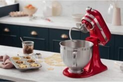KitchenAid Keukenmachine Artisan - Kantelbare Kop - Appelrood - 4.8 Liter - 5KSM175PSEAC -Speciaalzaken Voor Keukengerei 8597015012305B15D 2 1